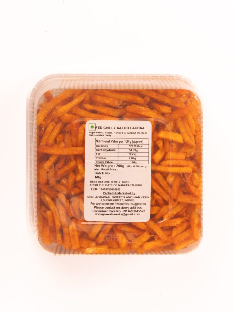 Red Chilli Aaloo Laccha - Image 3