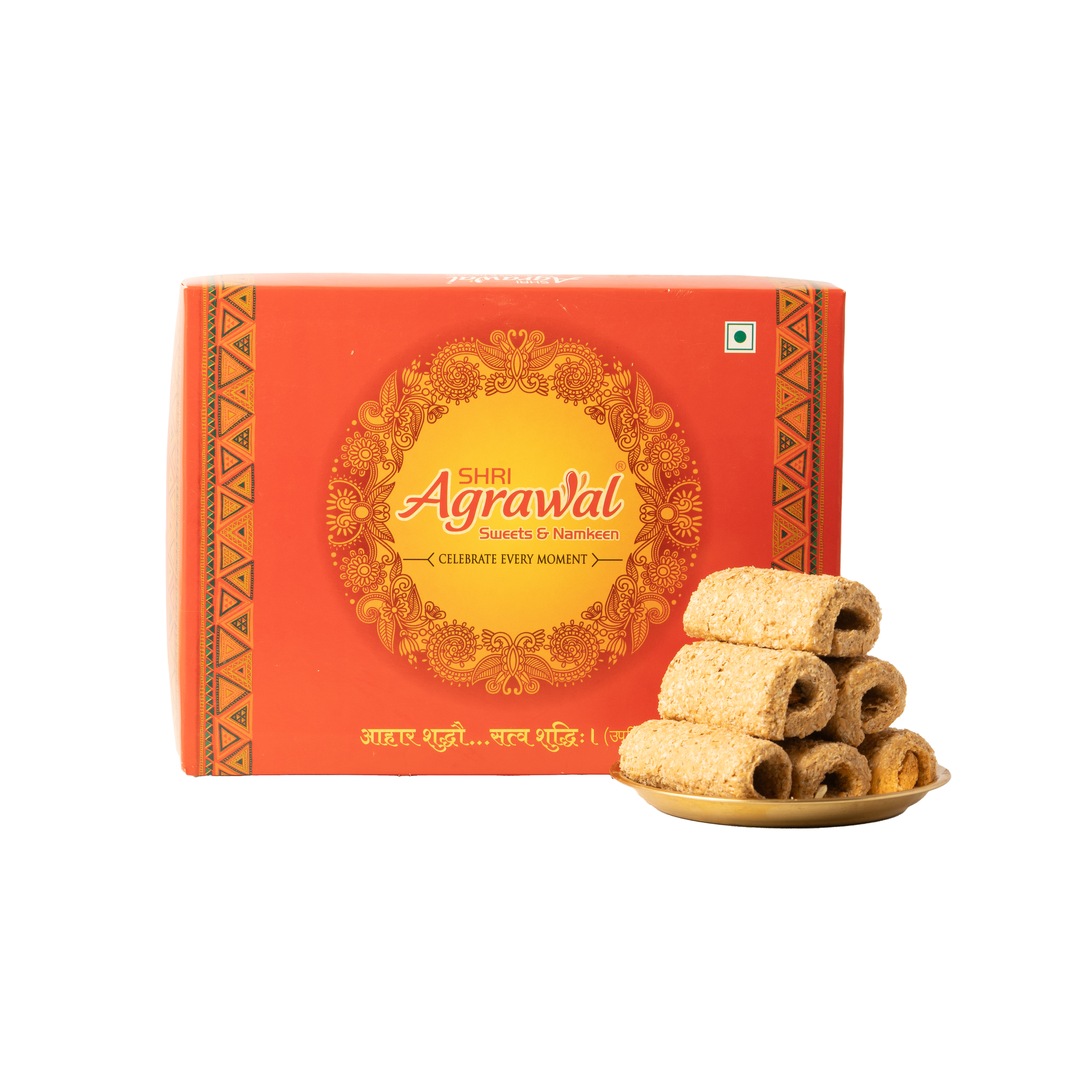 Dry Fruit Gajak Roll